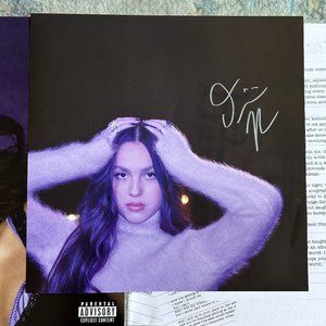 Olivia Rodrigo Signed GUTS 180g Black Vinyl